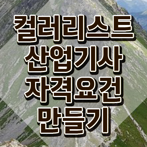  컬러리스트산업기사 응시자격확인 컬러리스트산업기사 시험응시조건 집에서 온라인으로 간편하게 끝낸 후기