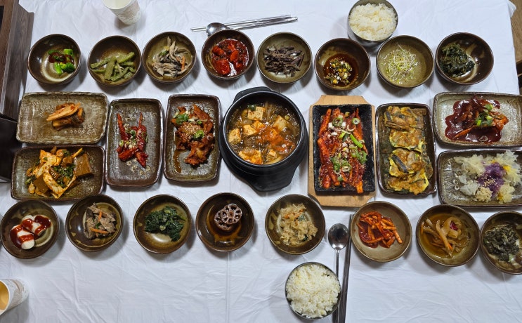  마곡사 으뜸 맛집 태화식당 더덕 정식 후기 (한식 밥집)
