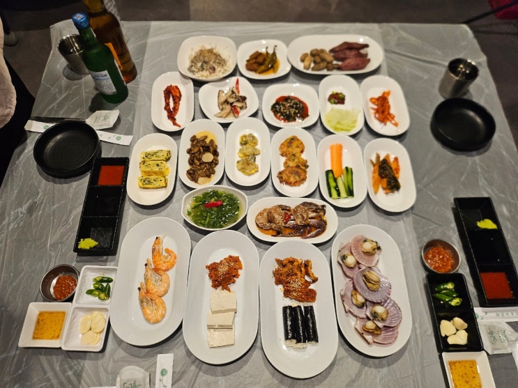  [진주 충무공동 술집] 맛있고 신선한 안주가 끝없이 나오는 통영다찌 진주혁신점