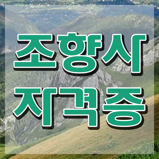  조향사 뜻 , 조향사 합격한 팁 , 취업후기