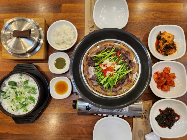  동탄소머리국밥이 맛있는 곳, 다락골에서 한끼해결!