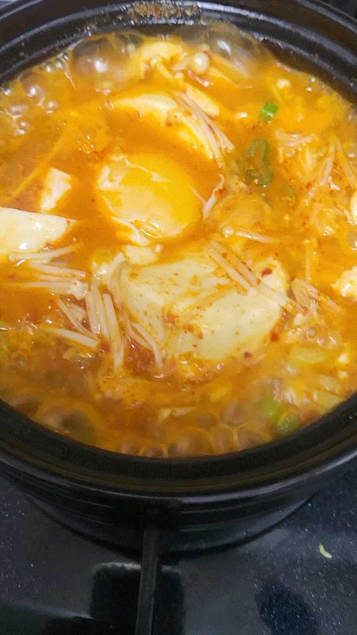 백종원 순두부 양념 만들기 얼큰한 뚝배기 순두부찌개 맛있게 끓이는 법