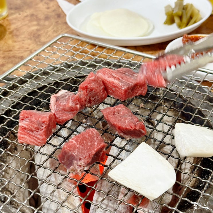  서면 두꺼비 안심만 판매하는 담백한 한우 숯불고기 맛집