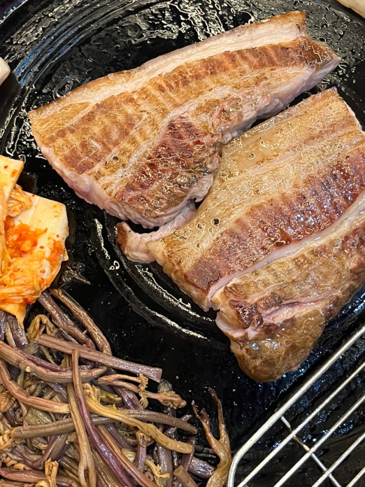  위례중앙광장맛집 볏짚구이마을:) 위례중앙 야장 맛집 삼겹살