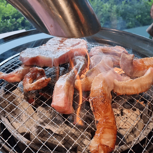 [대전 중리동] 프리미엄 소고기와 이베리코돼지고기를 절반가격에! 중리동맛집, 담가화로구....