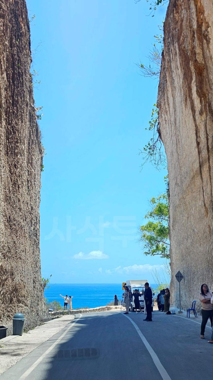  발리 남부투어 요즘 핫한 석회암벽길 Tanah batu barak