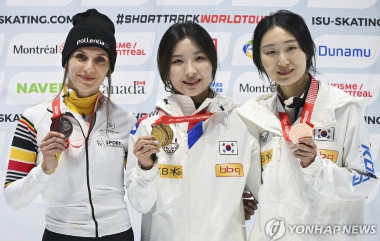 <b>쇼트트랙 월드투어</b> 1차 대회] <b>김길리</b>, 여자 1,500ｍ <b>금메달</b>... 