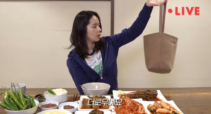 유튜브 <b>자유부인</b> <b>한가인</b> 데일리룩 가방 더 로우 파크 백