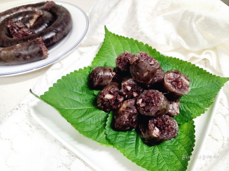  마트 순대 찌는 시간 냉장 냉동 순대찌는법 삶는법