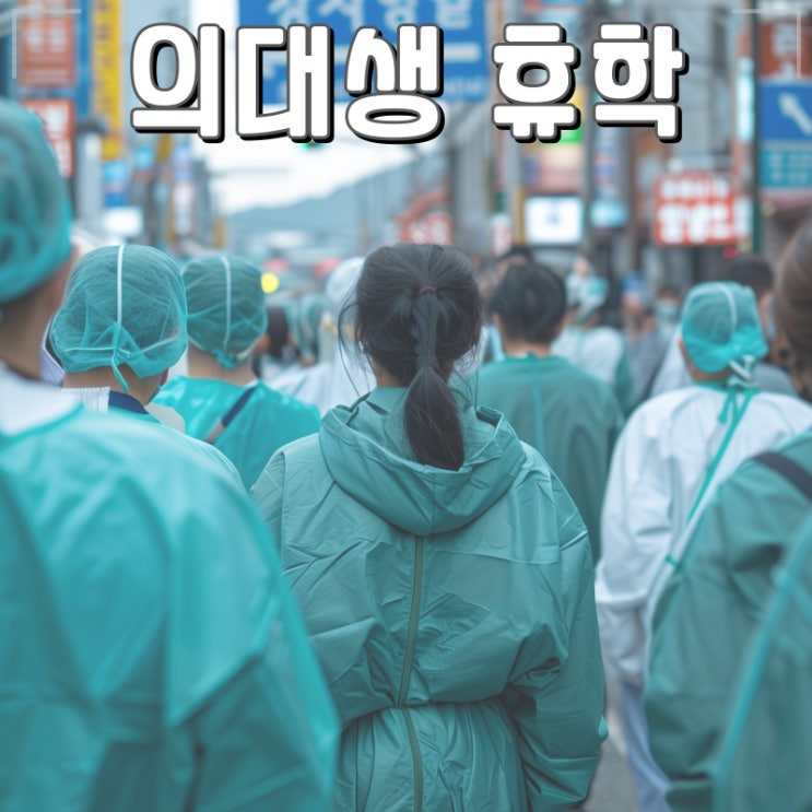 대한민국 의대생 휴학 자율 승인 요청 쇠도