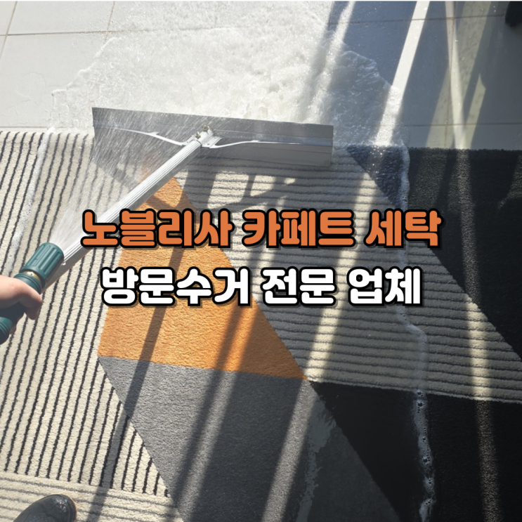  청주 노블리사 카페트 방문수거 청소 전문업체