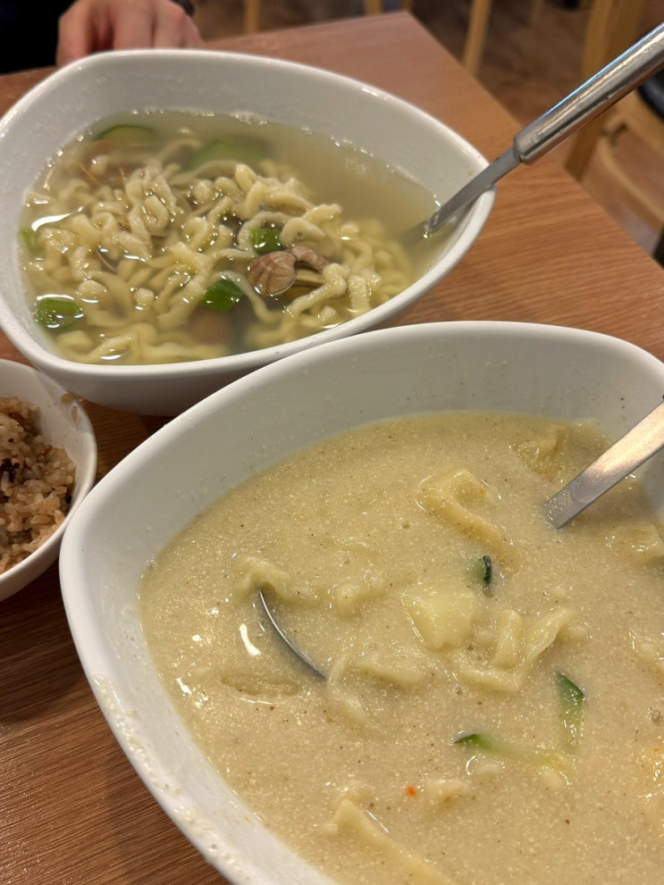  [광주] 들깨수제비와 바지락칼국수 용봉동 맛집, 들깨마을칼국수