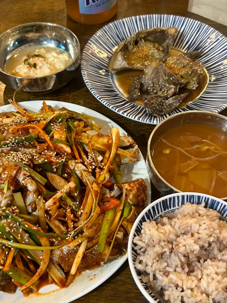  파주 운정 술집 꽃게무침 간장게장 맛집 엄마카세