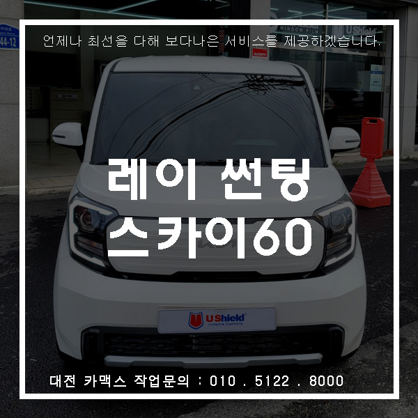  레이- 유쉴드 스카이60 가격대비 뛰어난 열차단