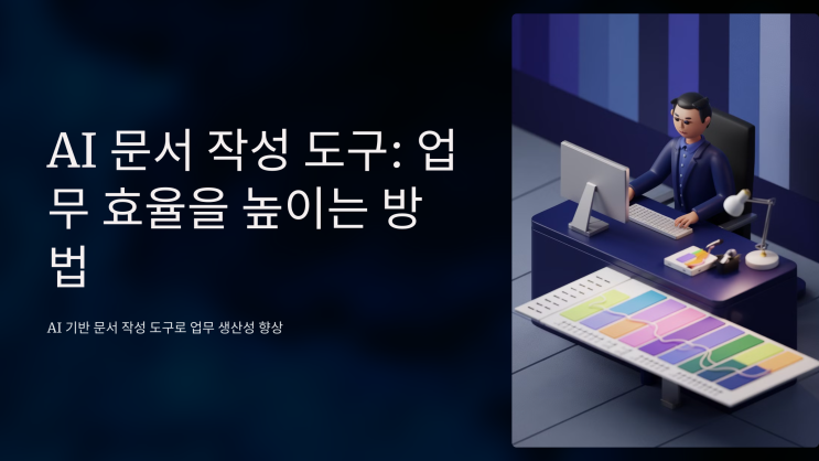  AI 문서 작성 도구: 업무 효율을 높이는 방법