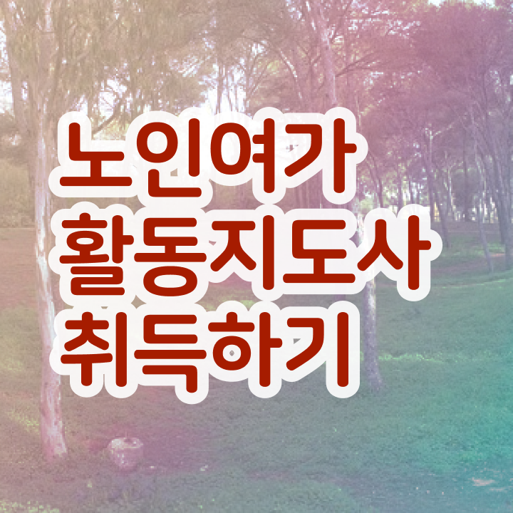  노인여가활동지도사 준비 , 노인여가활동지도사 공부한 방법 , 취업