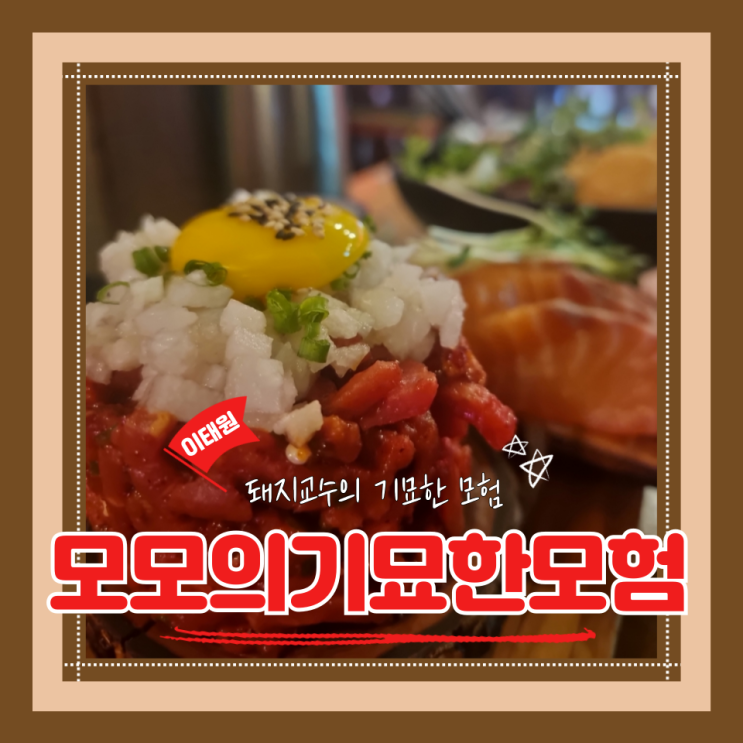  (이태원술집) 이태원안주맛집 지브리감성술집 모모의기묘한모험