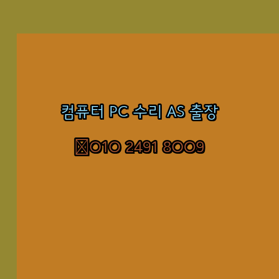  대전 부사동 용두동 오류동 태평동 유천동 노트북 컴퓨터수리 출장 pc as 24시