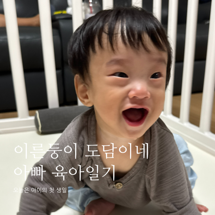 오늘은 아이의 첫 생일 D+364 오늘은 아이의 첫 생일 D+364