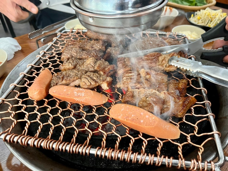 [이천 태능참숯화로구이] 태능숯불갈비, 이천 고기집, 무한리필 갈비 맛집