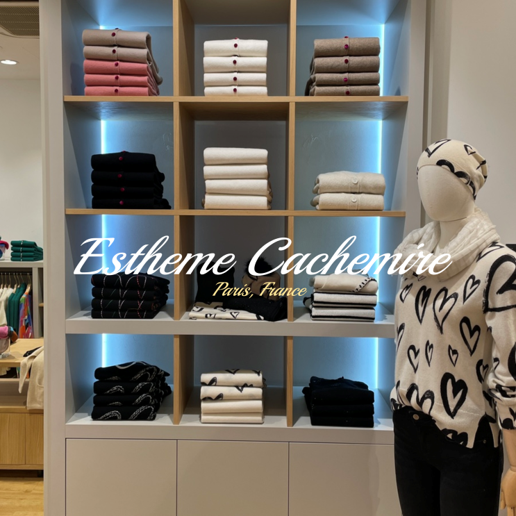 파리 저렴한 옷가게 가성비 옷 쇼핑 Estheme Cachemire 파리 저렴한 옷가게 가성비 옷 쇼핑 Estheme Cachemire
