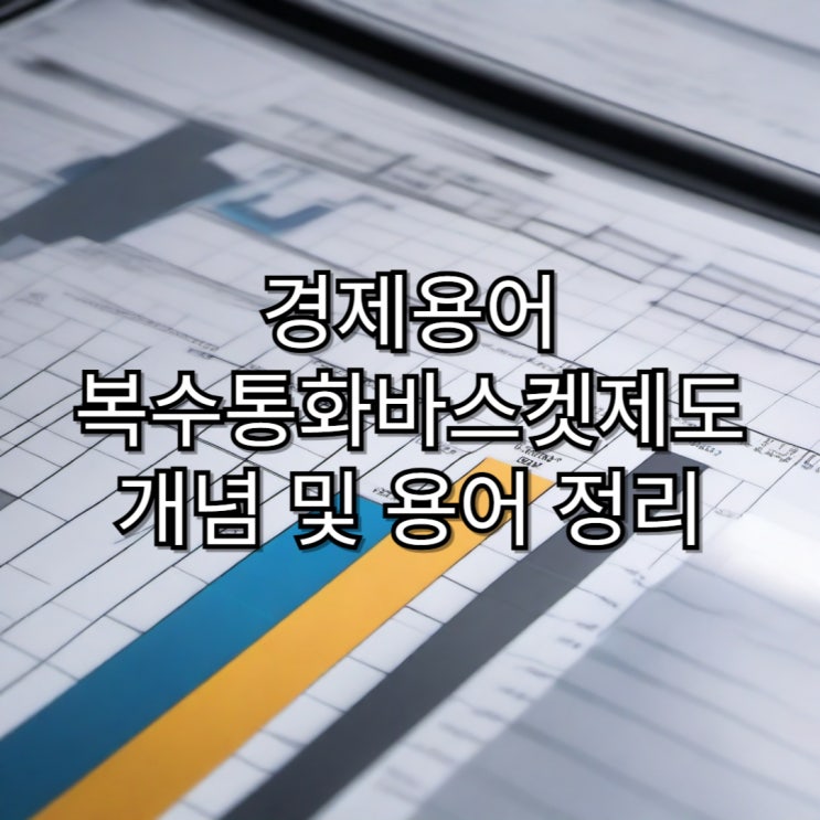  [경제금융용어]복수통화바스켓제도 개념 및 용어 정리