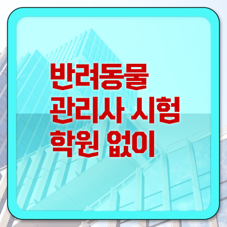  반려동물관리사하는일 , 반려동물관리사 자격증 직장인도 쉽게 합격한 후기 궁금하셨다면