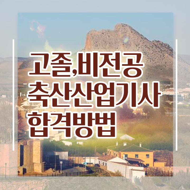  축산산업기사 자격요건 집에서 온라인으로 단기간에 완료한 과정