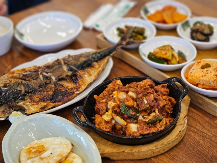  여주CC맛집 라운딩 후 한상 가득한 한정식 드세요