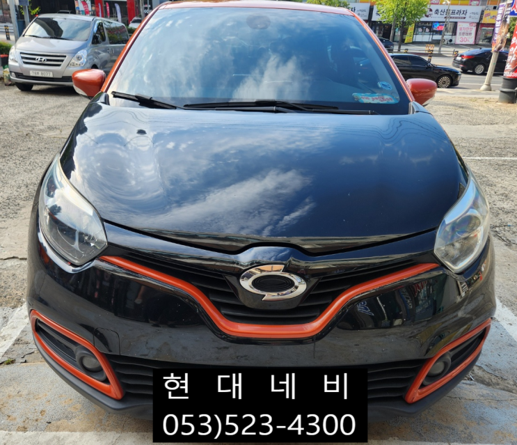  대구 르노 QM3 AVN 순정네비게이션 후방카메라 녹색화면 불량 수리