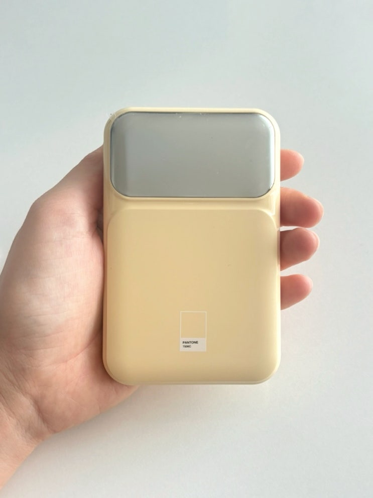  아이폰 보조배터리 추천 팬톤 케이블 일체형 10000mAh 내돈내산 후기