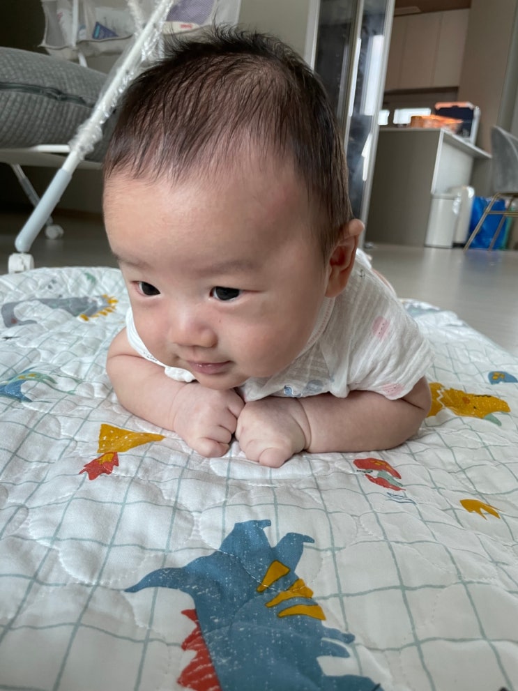  온맘의 온맘을 다하는 육아일기 D+34일 신생아 5주차 수유텀 잠텀 배냇짓 배냇웃음