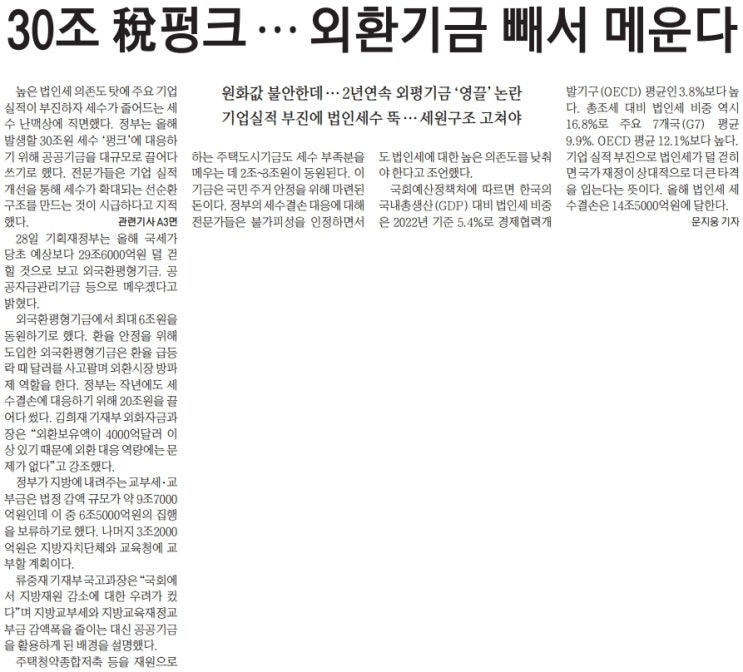  늦지만 여유있게 보는 경제 뉴스(10월 29일)