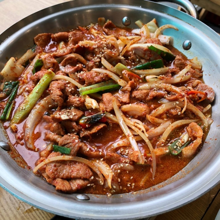  호구포역 맛집 인천 고잔동 돈채 두루치기 8번 방문