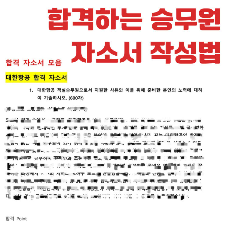  객실승무원 서류합격 15번 이상 해본 사람이 알려주는 자소서 작성법, 실제 합격자소서 전문수록!! (전자책_개정판)