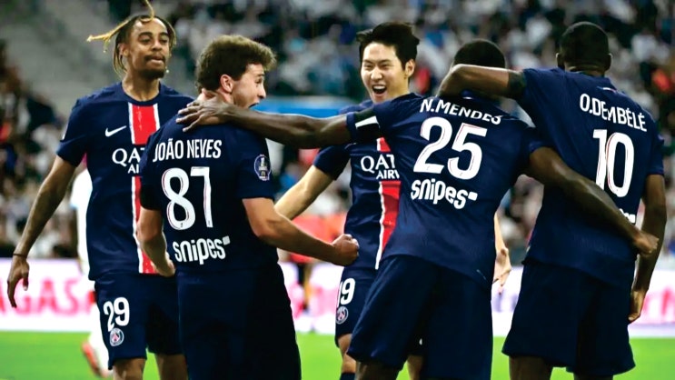 [전남투데이] <b>PSG</b> <b>이강인</b>, 팀 3:0 승리에 크게 기여