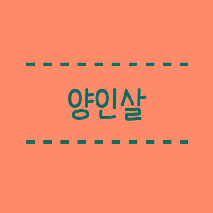  양인살 뜻, 직업, 여자, 남자, 사주, 백호대살과 차이