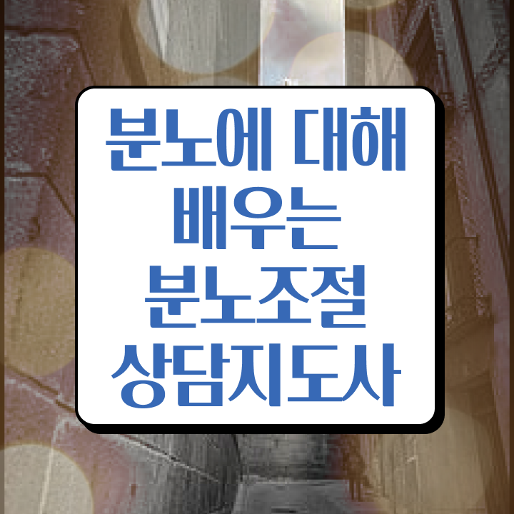  분노 조절장애원인 분노조절상담지도사 취득 정보 및 온라인 무료강의