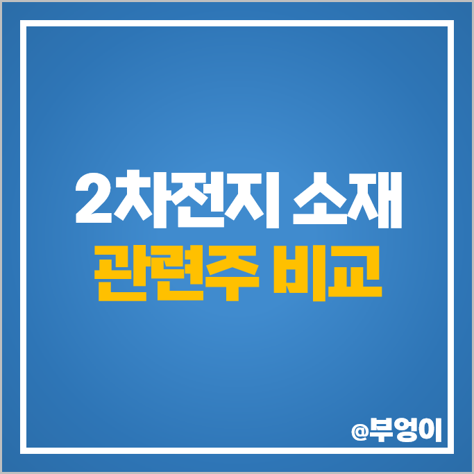 2차전지 소재주 대장주 엘지화학 주식 관련주 더블유씨피 에코프로비엠 고려아연 주가 2차전지 소재주 대장주 엘지화학 주식 관련주 더블유씨피 에코프로비엠 고려아연 주가