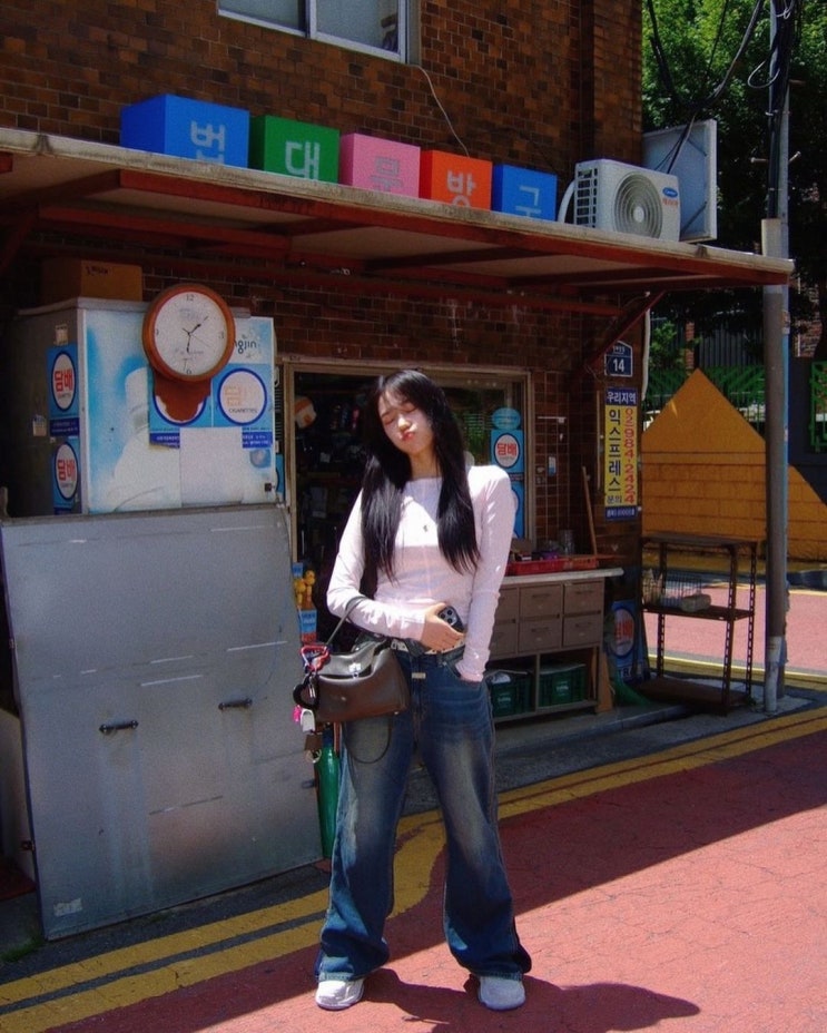  가을룩 노윤서 LCDC 레이어드 티셔츠 가격 정보