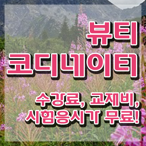  코디네이터 뜻 , 뷰티코디네이터 자격증 한달 만에 시험준비 및 취업정보