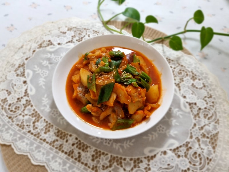 동태포 꽈리고추 감자조림 레시피 동태살 순살 생선찌개 냉동 동태포 해동 방법 동태포 활용....