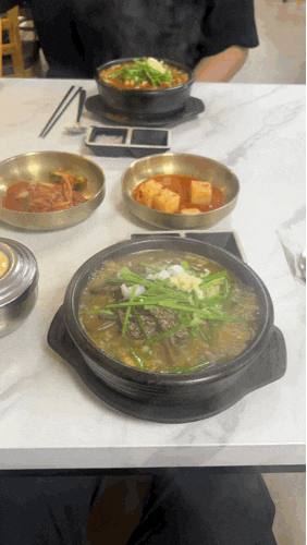  신주옥미 경기 광주 몸보신 가능한 고사리 상황 순대국밥