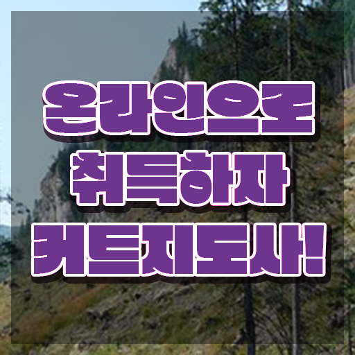  커트지도사 온라인 교육 , 커트지도사 자격증 단기간에 취득한 과정 및 전망