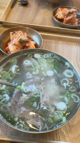  압구정역 근처 맛집 곰탕 미남옥