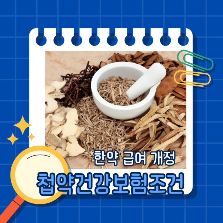  한약급여, 첩약건강보험에 대한 모든 것!