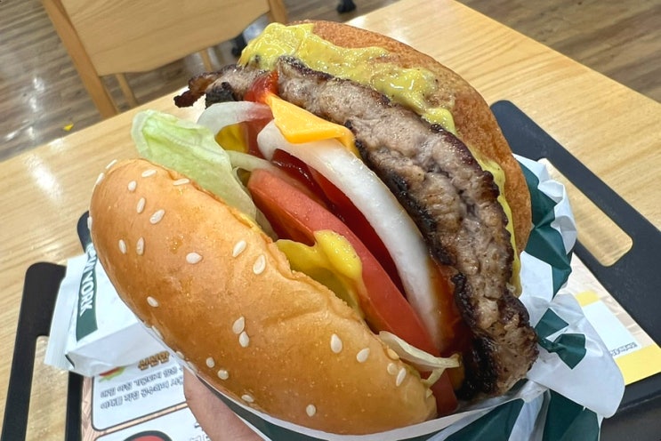  대전 홈플러스 문화점 푸드코트 맛집 뉴욕버거