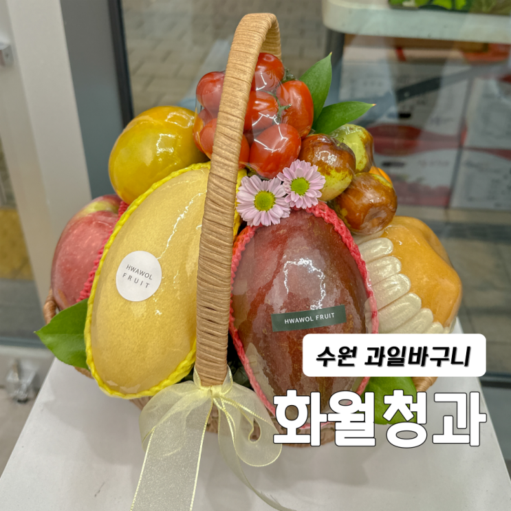  수원과일바구니 화월청과 수원망포점 과일선물