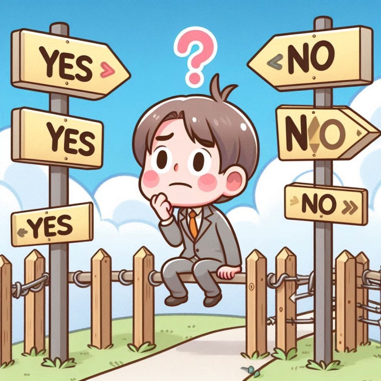  Sitting on the fence 무슨 뜻이지? 결정을 못 하겠어요!