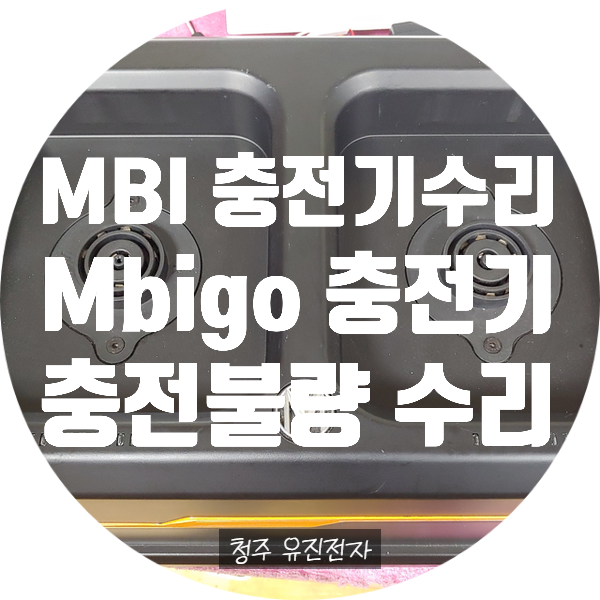  MBI 충전기 수리 / 표준형 충전기 / MBI-S MBI-V / MBIGO 충전기 수리